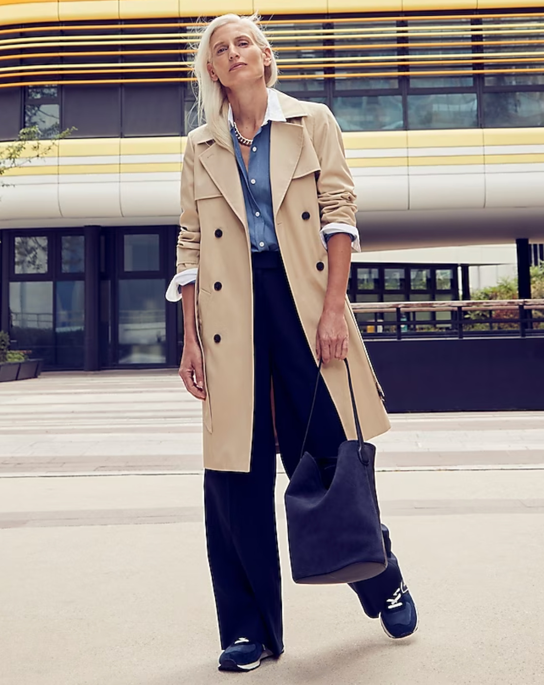 Women's trench coat hot sale with removable lining